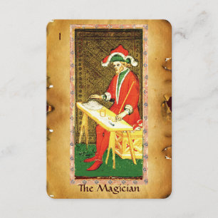 ANTIQUE RENAISSANCE TAROT 1 / MAGICIAN MEDDELANDE