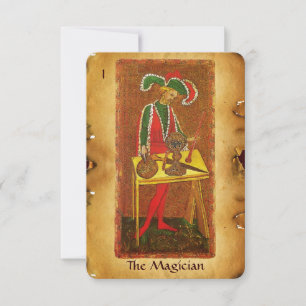 ANTIQUE RENAISSANCE TAROT 1 / MAGICIAN MEDDELANDE