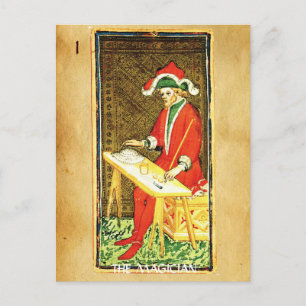 ANTIQUE RENAISSANCE TAROT 1 / MAGICIAN VYKORT