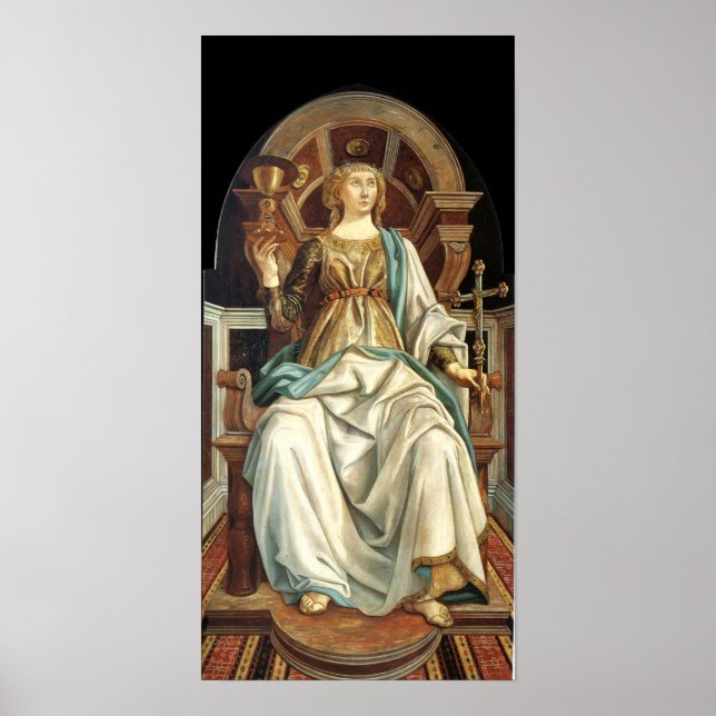 ANTIQUE RENAISSANCE TAROT 5 / POPE POSTER (Framsidan)