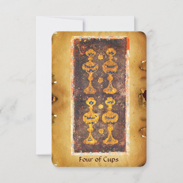 ANTIQUE RENAISSANCE TAROT/FYRA AV KOPP (Framsida)