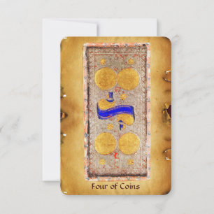 ANTIQUE RENAISSANCE TAROT/FYRA AV MYNT