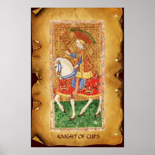 ANTIQUE RENAISSANCE TAROT/KNIKT AV KOPP POSTER (Framsidan)