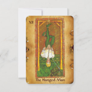 ANTIQUE RENAISSANCE TAROTS 12 / HANGED MAN MEDDELANDE