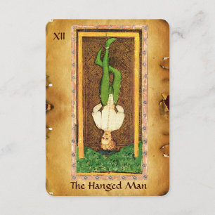 ANTIQUE RENAISSANCE TAROTS 12 / HANGED MAN MEDDELANDE