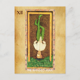 ANTIQUE RENAISSANCE TAROTS 12 / HANGED MAN VYKORT