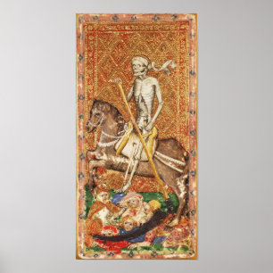ANTIQUE RENAISSANCE TAROTS 13 / DÖD POSTER