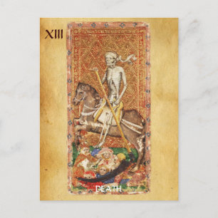 ANTIQUE RENAISSANCE TAROTS 13 / DÖD VYKORT