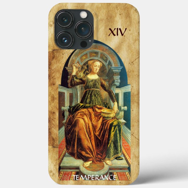 ANTIQUE RENAISSANCE TAROTS 14/TEMPERANCE (Baksida)