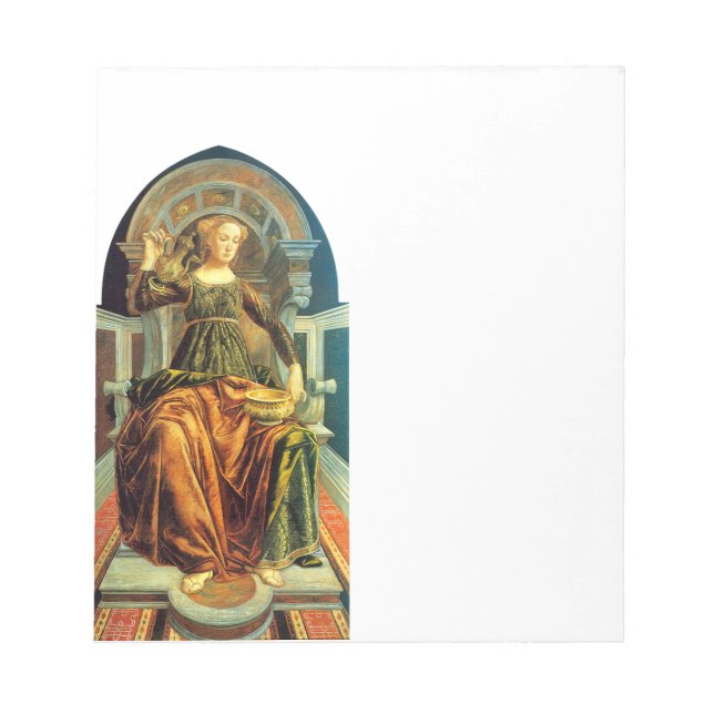 ANTIQUE RENAISSANCE TAROTS 14/TEMPERANCE ANTECKNINGSBLOCK (Framsida)