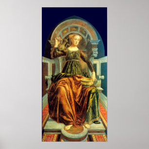 ANTIQUE RENAISSANCE TAROTS 14/TEMPERANCE POSTER