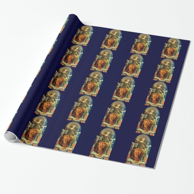 ANTIQUE RENAISSANCE TAROTS 14/TEMPERANCE PRESENTPAPPER (Utrullad)