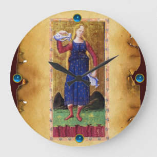 ANTIQUE RENAISSANCE TAROTS 14/TEMPERANCE STOR KLOCKA