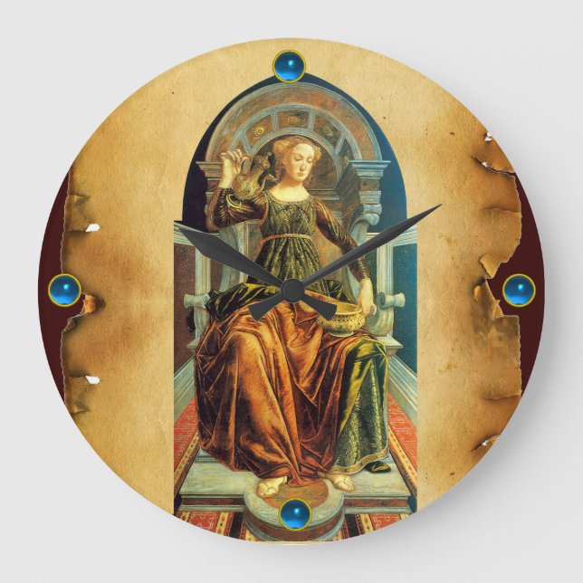 ANTIQUE RENAISSANCE TAROTS 14/TEMPERANCE STOR KLOCKA (Framsida)