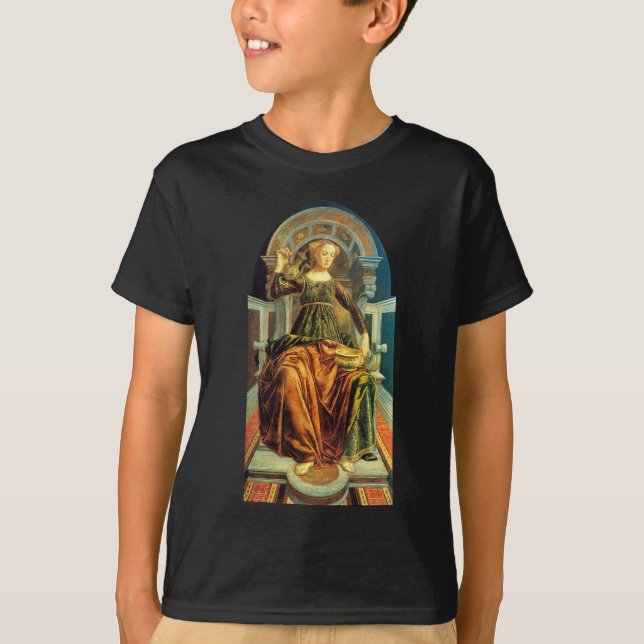 ANTIQUE RENAISSANCE TAROTS 14/TEMPERANCE T SHIRT (Framsida)
