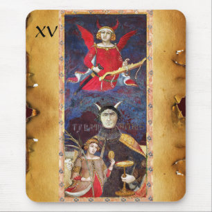 ANTIQUE RENAISSANCE TAROTS 15/DJÄVULEN MUSMATTA