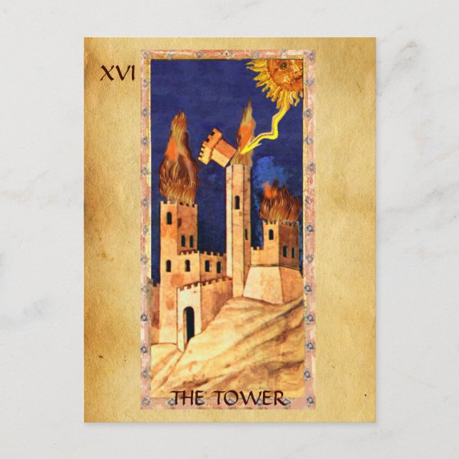 ANTIQUE RENAISSANCE TAROTS 16 / TORN VYKORT (Framsida)