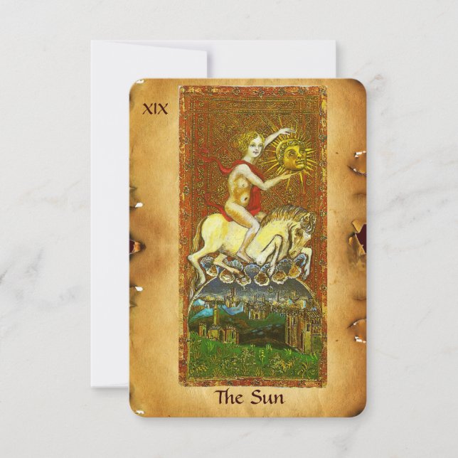 ANTIQUE RENAISSANCE TAROTS 19 / SOL MEDDELANDE (Framsida)