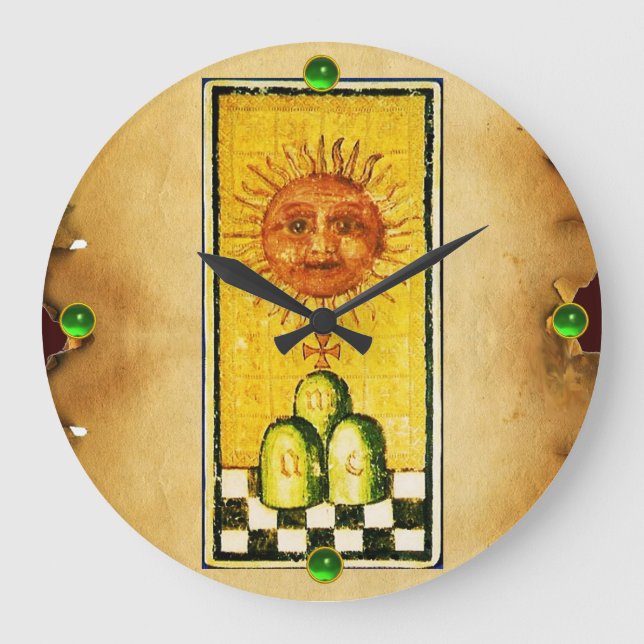 ANTIQUE RENAISSANCE TAROTS 19/SOL STOR KLOCKA (Framsida)