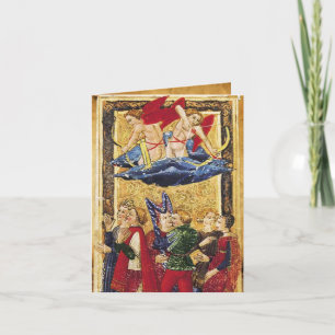 ANTIQUE RENAISSANCE TAROTS 6/ÄLSKARE Valentine Helgkort