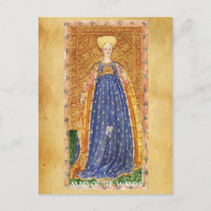 ANTIQUE RENAISSANCE TAROTS/MAID OF THE TROLLSPÖ VYKORT