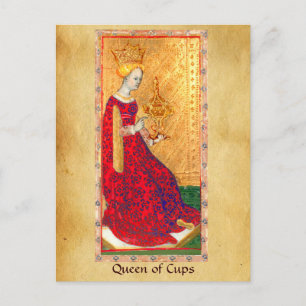 ANTIQUE RENAISSANCE TAROTS/QUEEN OF KOPP VYKORT