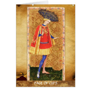 ANTIQUE RENAISSANCE TAROTS/SIDA OF KOPP HÄLSNINGSKORT