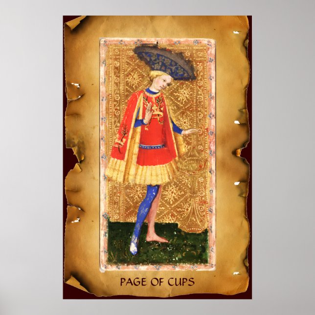 ANTIQUE RENAISSANCE TAROTS/SIDA OF KOPP POSTER (Framsidan)