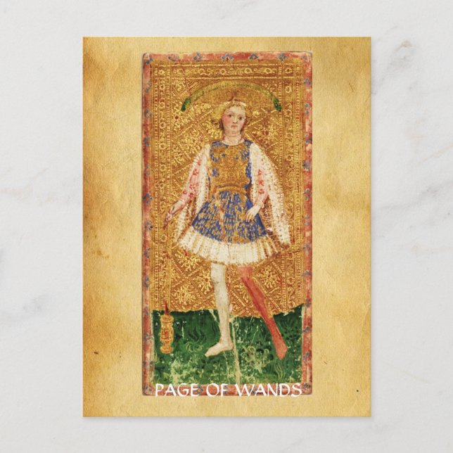 ANTIQUE RENAISSANCE TAROTS/SIDA OF TROLLSPÖ VYKORT (Framsida)