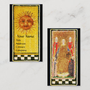 ANTIQUE RENAISSANCE TAROTS/ SOL OCH EMPRESS VISITKORT