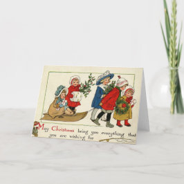 Antique Reproduction julkort Helgkort