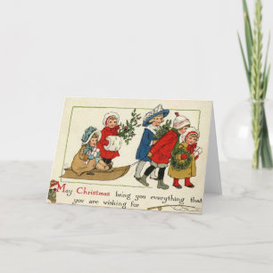 Antique Reproduction julkort Helgkort