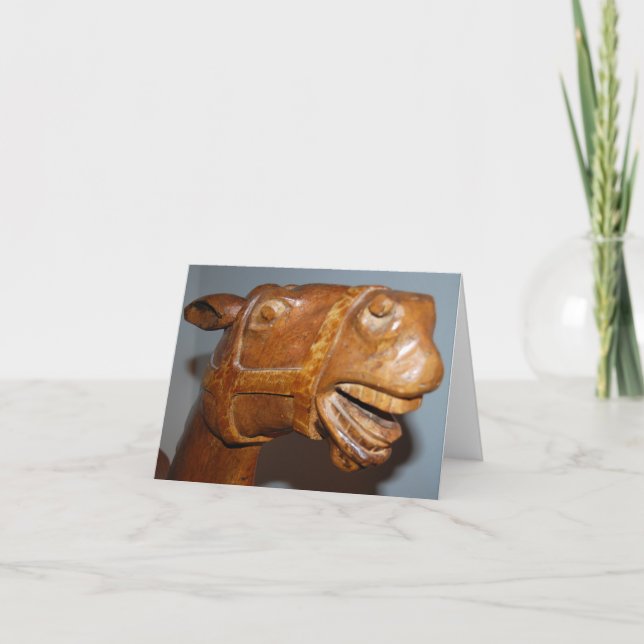 Antique Rocking Horse Kort (Framsida)