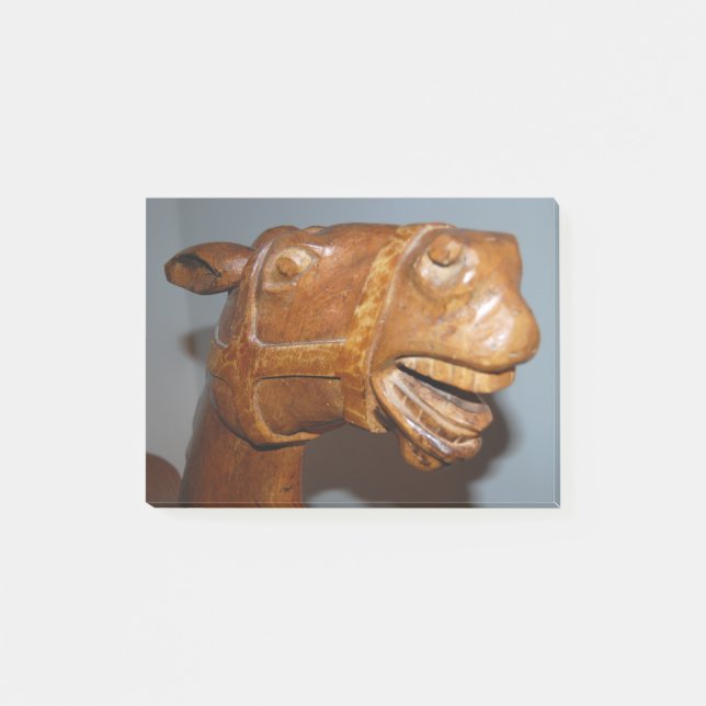 Antique Rocking Horse Post-it Block (Framsida)