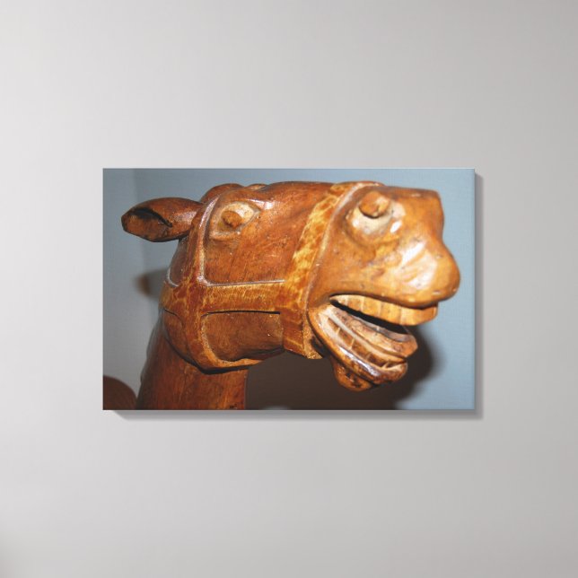 Antique Rocking-stol Canvastryck (Framsida)
