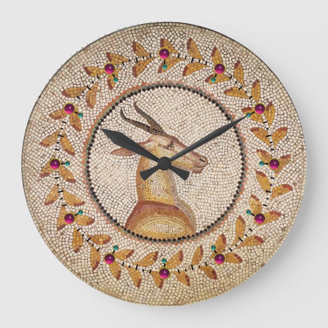 ANTIQUE ROMAN MOSAICS/GAZZELLE STOR KLOCKA (Framsida)