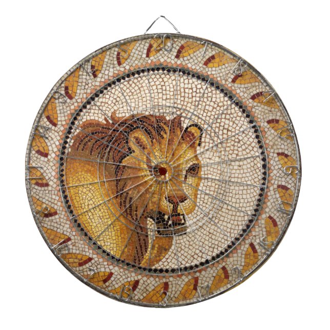 ANTIQUE ROMAN MOSAICS/LEJON PILTAVLA (Framsidan)