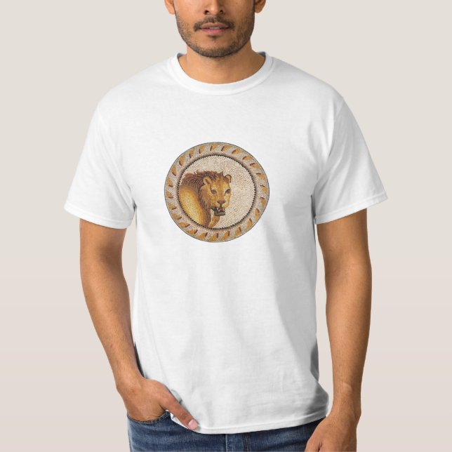 ANTIQUE ROMAN MOSAICS/LEJON TEE (Framsida)