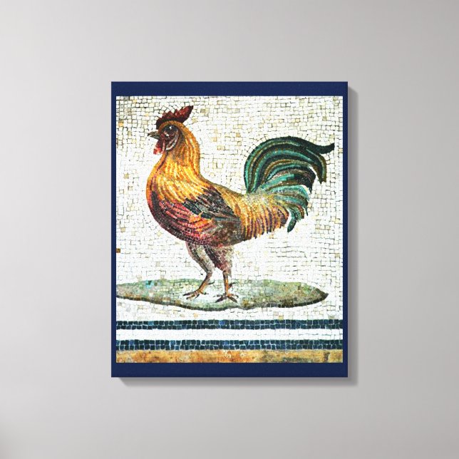 ANTIQUE ROMAN MOSAICS / TUPP CANVASTRYCK (Framsida)