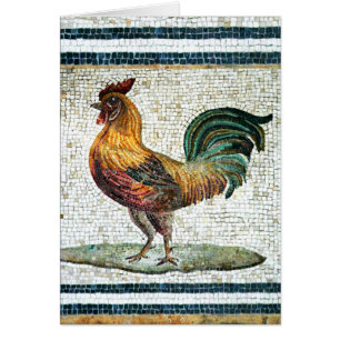 ANTIQUE ROMAN MOSAICS / TUPP HÄLSNINGSKORT