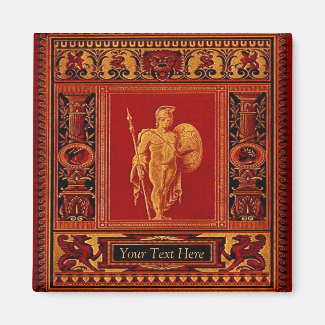 Antique Roman Soldier Magnet (Framsidan)