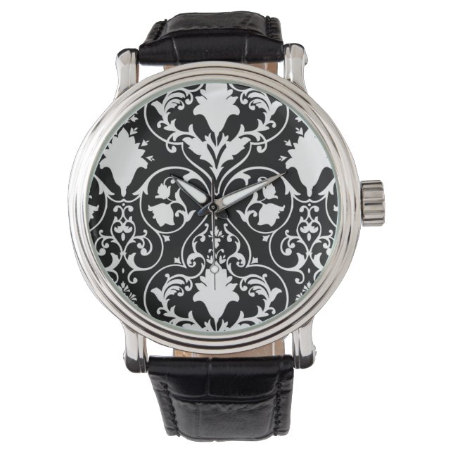 Antique rulla tapet armbandsur (Framsida)