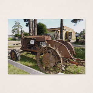Antique Russian Traktor Visitkort