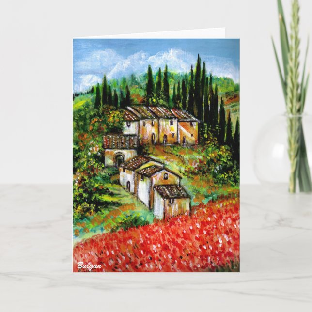 ANTIQUE RUSTIC VILLAGE IN TUSCANY KORT (Framsida)