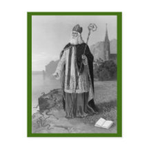 Antique Saint patrick, Snakes och Bible