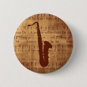 Antique Saxophone Knapp