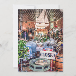 Antique Shop in Historic Oakland Oregon Julkort