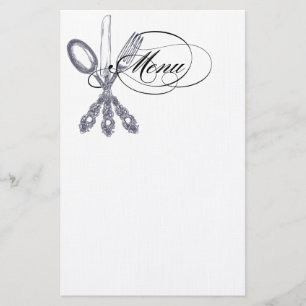 Antique Silverware Brevpapper