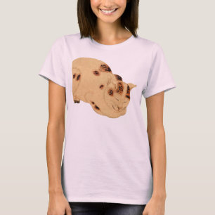 Antique Sleeping japansk Woodblock Ukiyo-e T Shirt