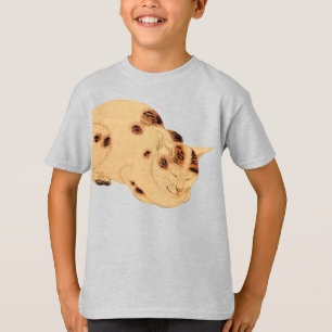 Antique Sleeping japansk Woodblock Ukiyo-e T Shirt